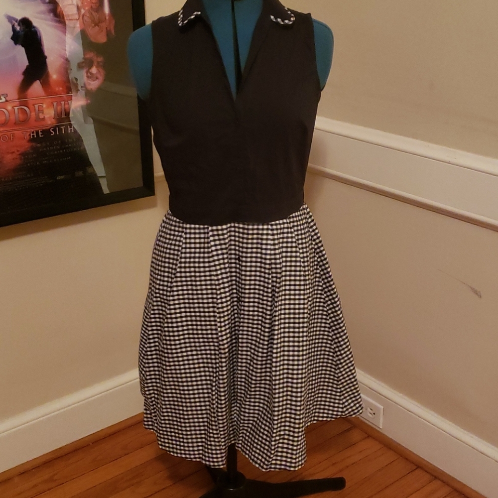 Button up dress